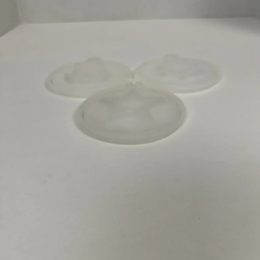 Vintage Tupperware set of 3 Jell-O an Serve LID Replacements #620-6, #633-4,#632
